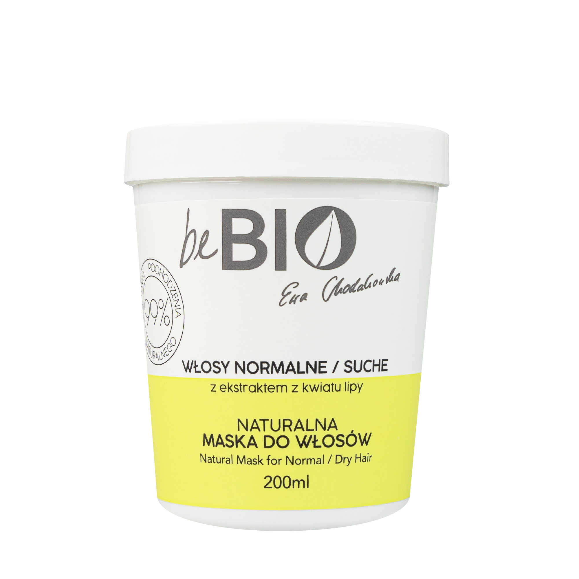 BEBIO COSMETICS MASQUE CHEVEUX NORMAUX A SECS 200ML