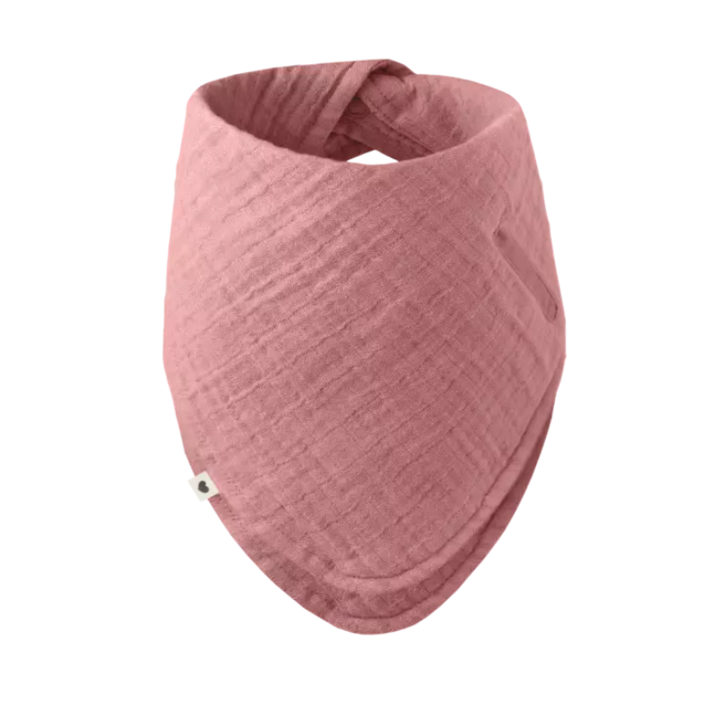 BIBS BAVOIR ABSORBANT EN COTON BIOLOGIQUE PINK