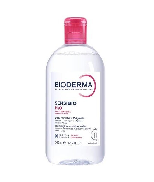 BIODERMA SENSIBIO H2O SOLUTION MICELLAIRE 500ML