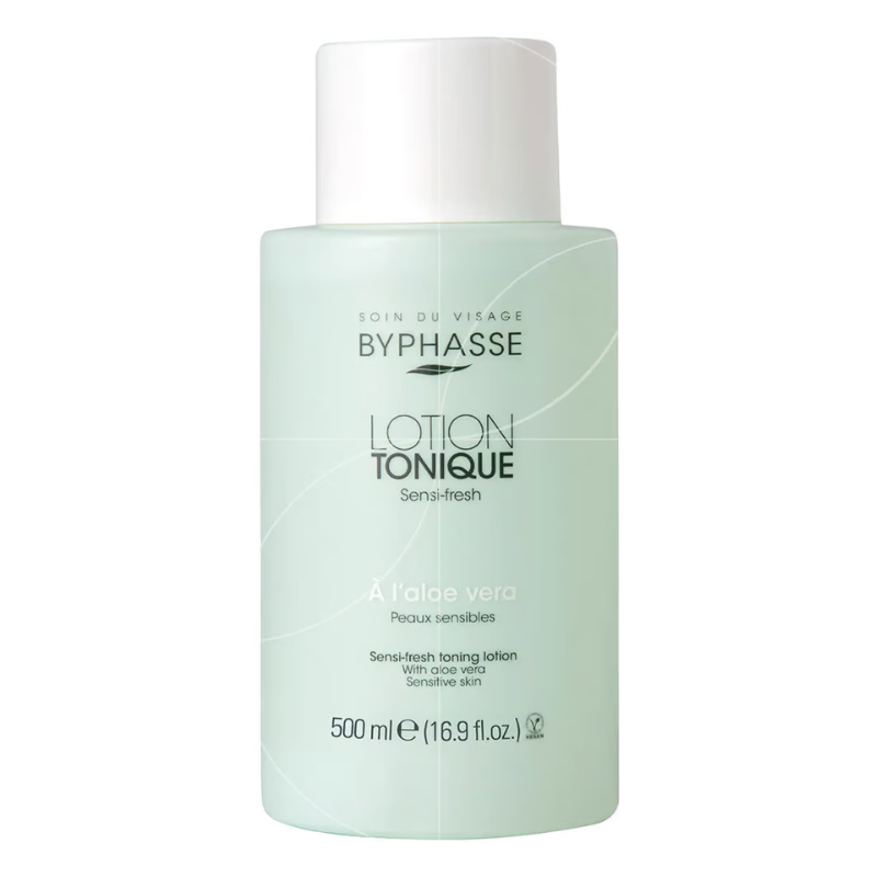 BYPHASSE LOTION TONIQUE SENSI FRESH A L’ALOE VERA 500ML