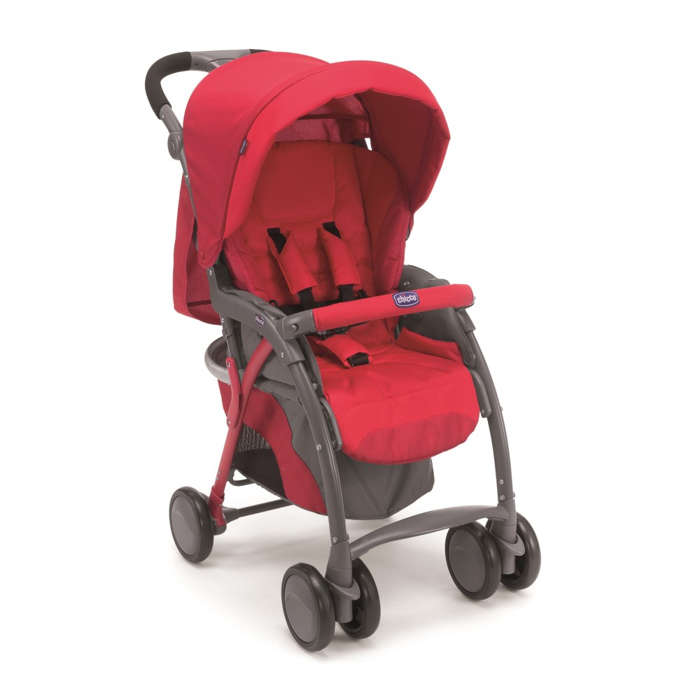 CHICCO POUSSETTE SIMPLICITY AVEC ACCESOIRES - SCARLET