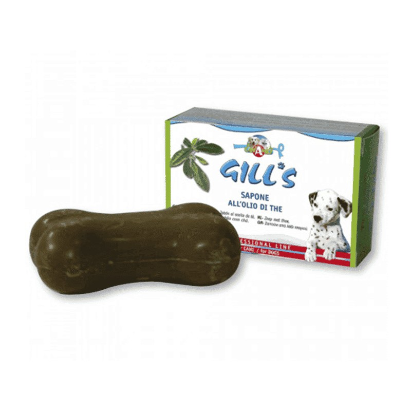 CROCI GILL'S SAVON A L'HUILE DE THE POUR CHIEN 100G