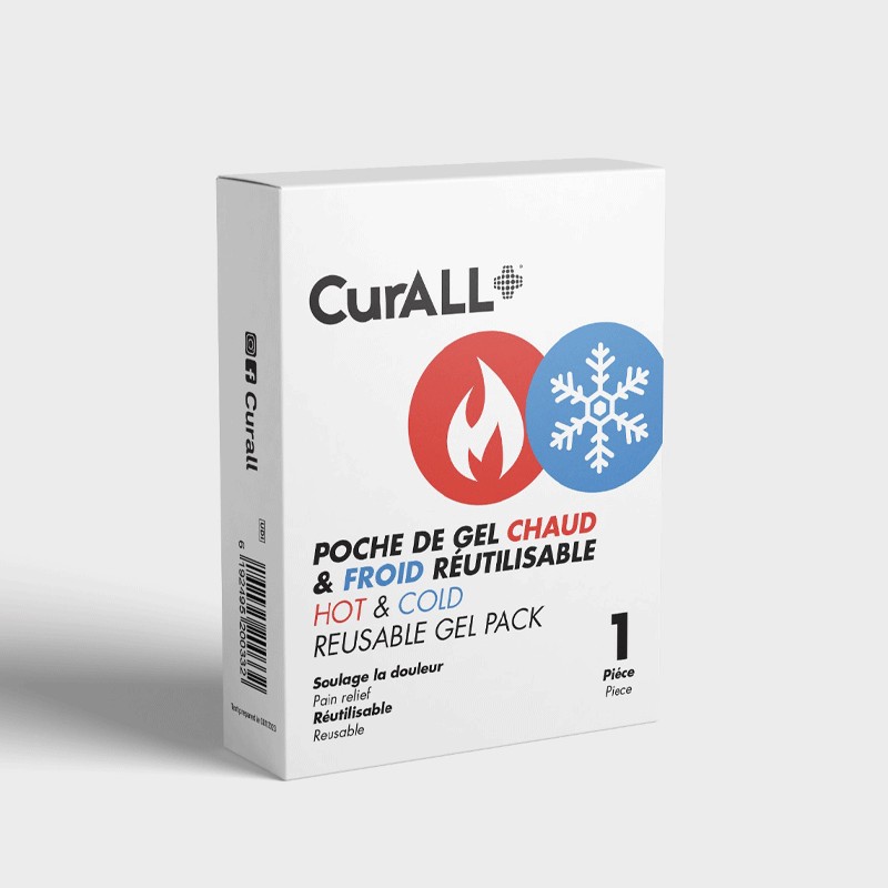 CURALL POCHE DE GEL CHAUD FROID 15*20CM