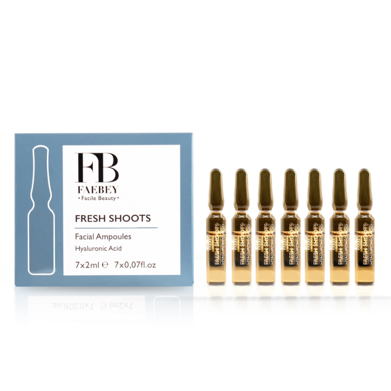 FAEBEY FRESH SHOOTS AMPOULES POUR LE VISAGE 7X2 ML