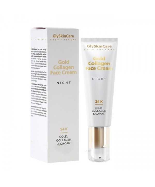 GLYSKINCARE GOLD COLLAGEN FACE CREAM NIGHT 50ML