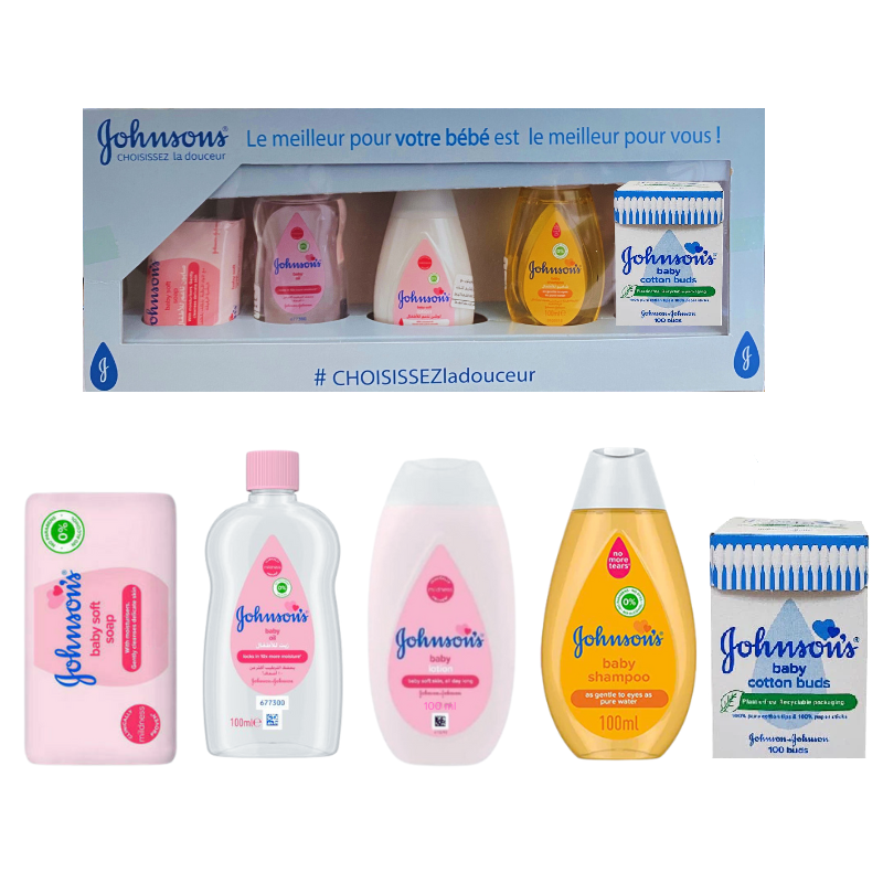 JOHNSONS COFFRET LA DOUCEUR 5 PRODUITS