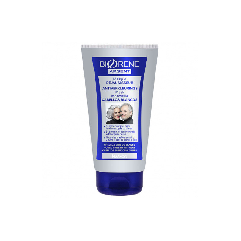 KERANOVE BIORENE ARGENT MASQUE DEJAUNISSEUR 150ML