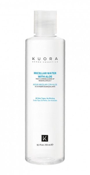 KUORA EAU MICELLAIRE NETTOYANTE À L'ALOE VERA 250ML