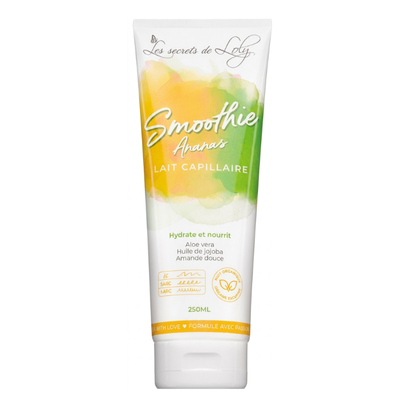 LES SECRETS DE LOLY SMOOTHIE ANANAS LAIT CAPILLAIRE HYDRATANT 250ML
