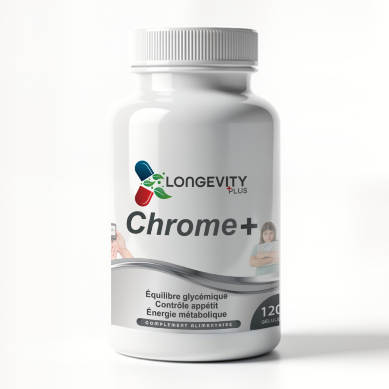LONGEVITY PLUS CHROME PLUS 120 GELULES