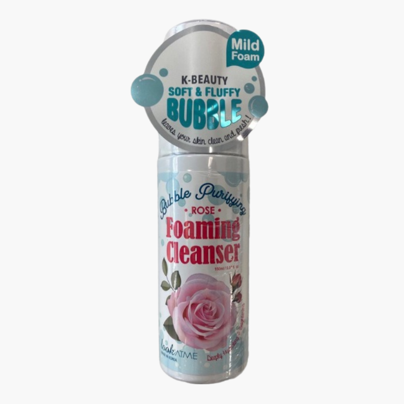 LOOK AT ME BUBBLE PURIFYING MOUSSANT NETTOYANT DE ROSE 150ML