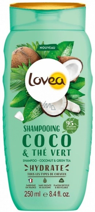 LOVEA SHAMPOOING COCO & THE VERT CHEVEUX NORMAUX 250ML