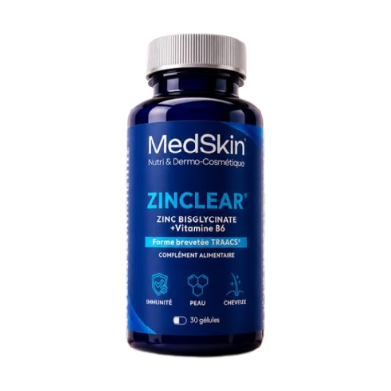 MEDSKIN ZINCLRAR 30 GELULES