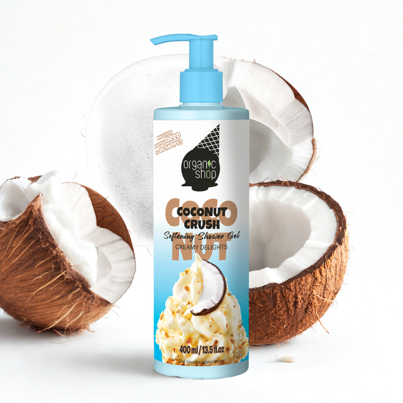 ORGANIC SHOP GEL DOUCHE ADOUCISSANT COCONUT CRUSH 400ML