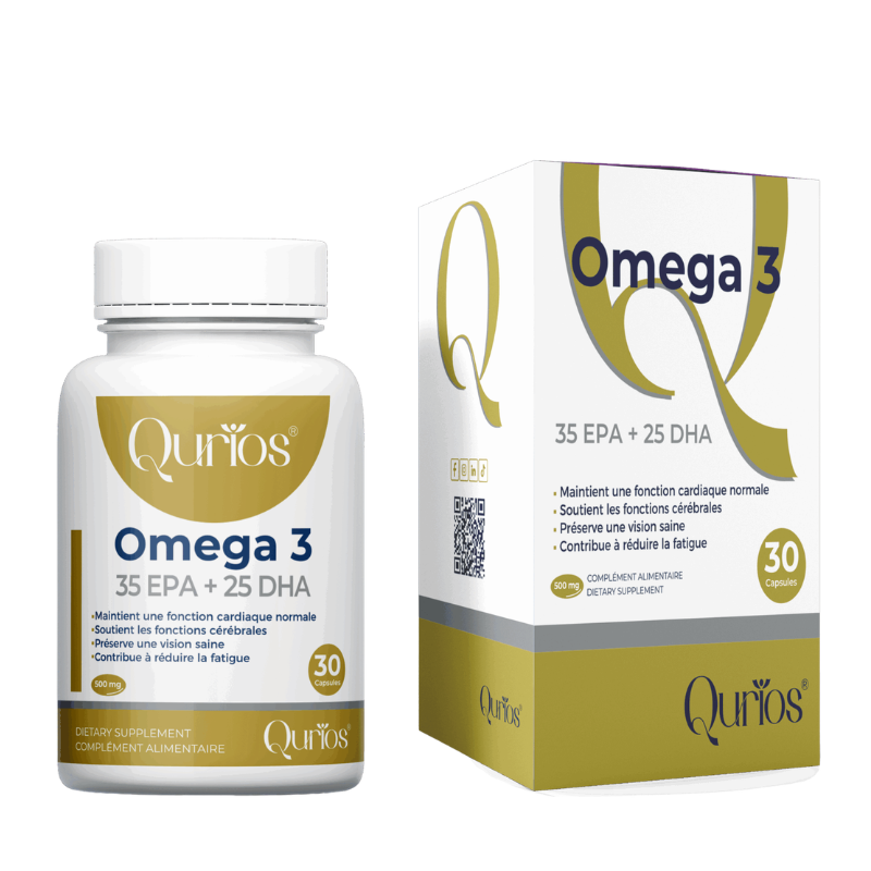 QURIOS OMEGA 3 30 CAPSULES