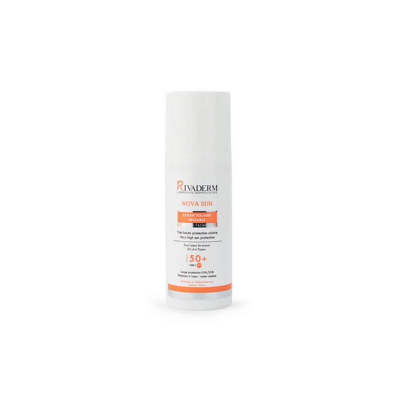 RIVADERM NOVA SUN ECRAN SOLAIRE INVISIBLE SPF50+ 50ML
