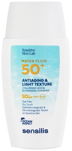 SENSILIS SENSITIVE SKIN WATER FLUID INVISIBLE SPF50+ 40ML