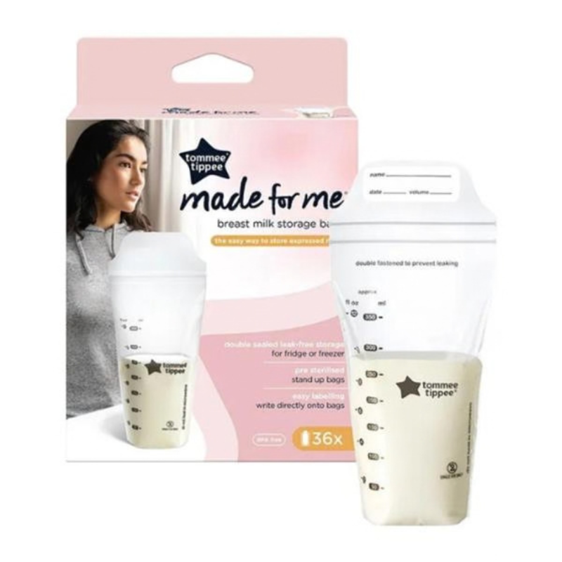 TOMMEE TIPPEE CLOSER TO NATURE LOTS DE 36 SACHETS DE CONSERVATION LAIT MATERNEL